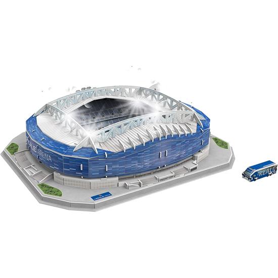 Puzzle 3D Estadio Reale Arena Real Sociedad com Luz
