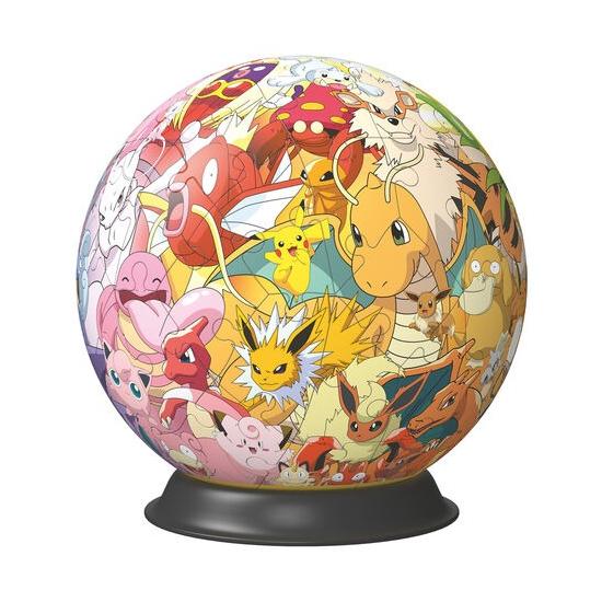 Puzzle 3D Ravensburger  Bola Pokemon 73 Pçs Puzzle 3D Ravensburger  Bola Pokemon 73 Pçs