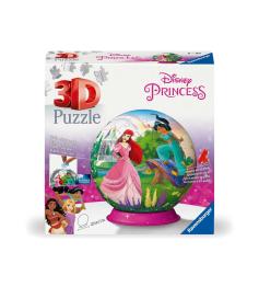 Puzzle 3D Ravensburger  Bola das Princesas Disney 72 Pçs