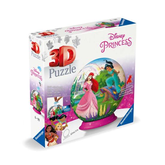 Puzzle 3D Ravensburger  Bola das Princesas Disney 72 Pçs