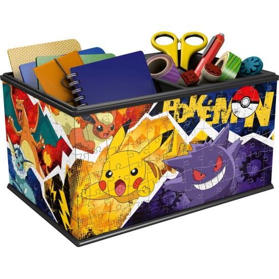 Puzzle 3D Ravensburger Caixa Pokémon de 223 peças