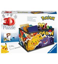 Puzzle 3D Ravensburger Caixa Pokémon de 223 peças