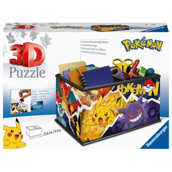 Puzzle 3D Ravensburger Caixa Pokémon de 223 peças