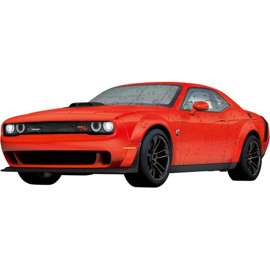 Puzzle 3D Ravensburger Dodge Challenger Vermelho 165 P