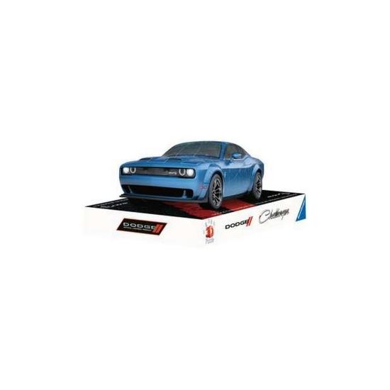 Puzzle 3D Ravensburger Dodge Challenger Azul 165 peças Puzzle 3D Ravensburger Dodge Challenger Azul 165 peças