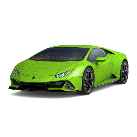 Puzzle 3D Ravensburger Lamborghini Huracan Evo Verde de 108 Puzzle 3D Ravensburger Lamborghini Huracan Evo Verde de 108