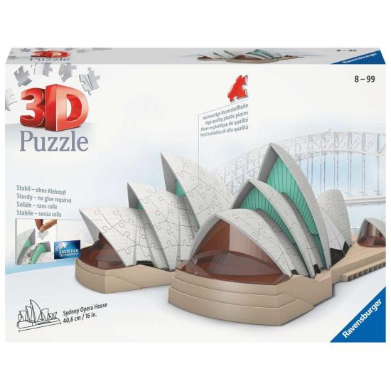 Puzzle 3D Ravensburger Opera House de Sidney de  237 peças