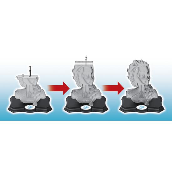 Puzzle Escultura 3D Cor Congelada 2 de 163 Peças