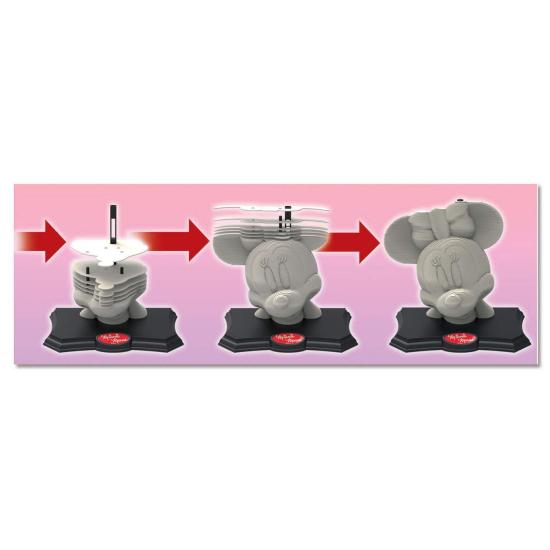Puzzle Educa 3D Escultura Cor Minnie de 160 Peças Puzzle Educa 3D Escultura Cor Minnie de 160 Peças