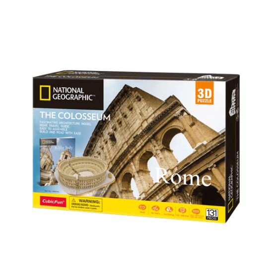 Puzzle 3D World Brands Colosseum (National Geographic)