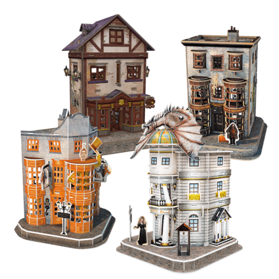 Puzzle 3D World Marcas Harry Potter Beco Diagonal