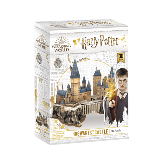 3D Puzzle World Marcas Harry Potter Castelo de Hogwarts