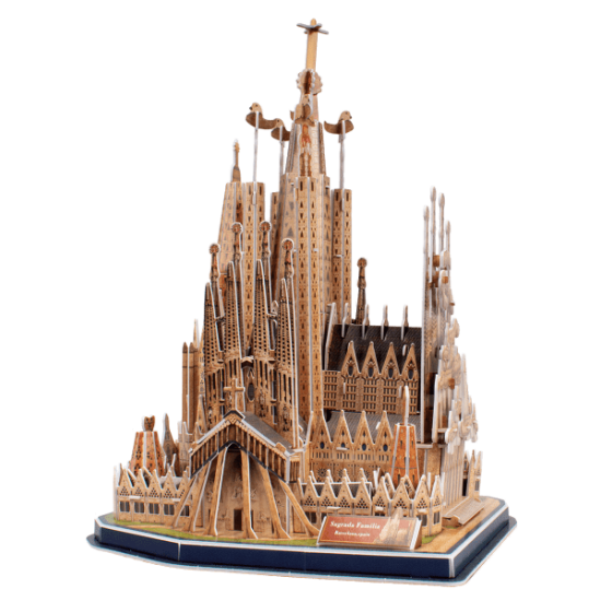 Puzzle 3D World Brands A Sagrada Família (National Geographic)