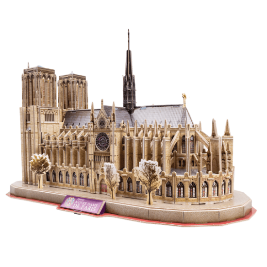Puzzle 3D World Brands Notre Dame (National Geographic) Puzzle 3D World Brands Notre Dame (National Geographic)