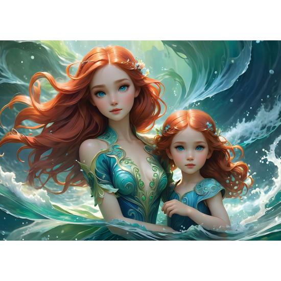 Puzzle Alipson Água e Fogo 2x500 peças