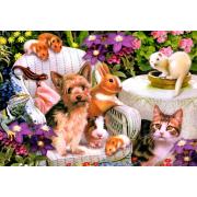 Puzzle Alipson Brotos e flores de 1000 Peças