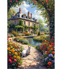 Puzzle Alipson O Arco Florido Da Casa De Campo 1000 Peças