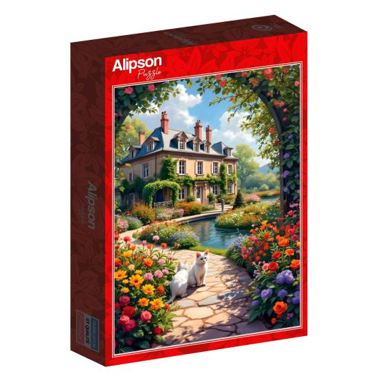 Puzzle Alipson O Arco Florido Da Casa De Campo 1000 Peças