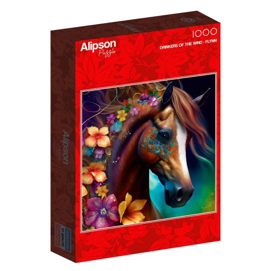 Puzzle Alipson Cavalo de Fantasia de 1000 Peças Puzzle Alipson Cavalo de Fantasia de 1000 Peças