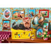 Puzzle Alipson Filhote De Yorkshire Terrier de 1000 Peças