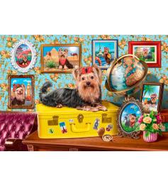 Puzzle Alipson Filhote De Yorkshire Terrier de 1000 Peças