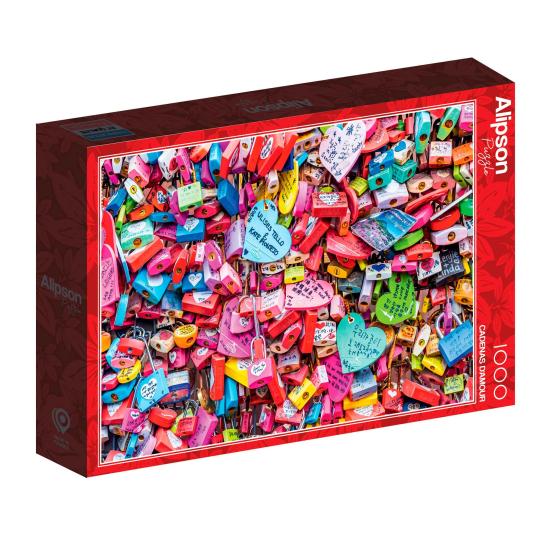 Puzzle Alipson Correntes de Amor de 1000 Peças Puzzle Alipson Correntes de Amor de 1000 Peças