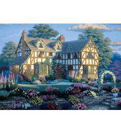 Puzzle Alipson Casa Estilo Tudor de 1000 Peças