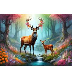 Puzzle Alipson Veado Majestoso de 500 Peças
