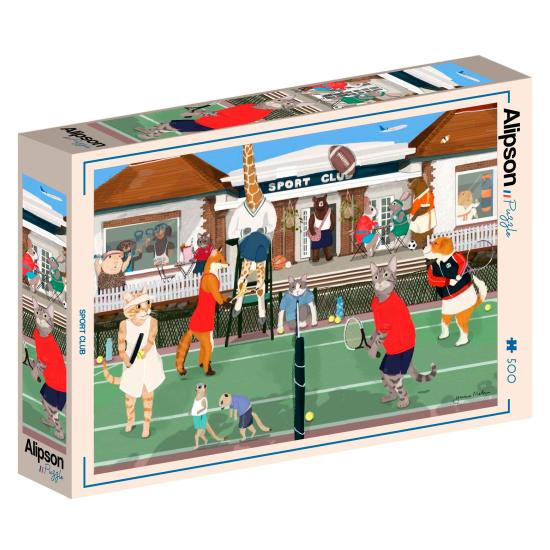 Puzzle Alipson Clube Esportivo de 500 Peças