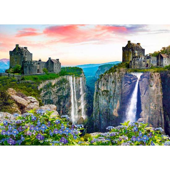 Puzzle Alipson Castelos na Natureza de 1000 Peças Puzzle Alipson Castelos na Natureza de 1000 Peças