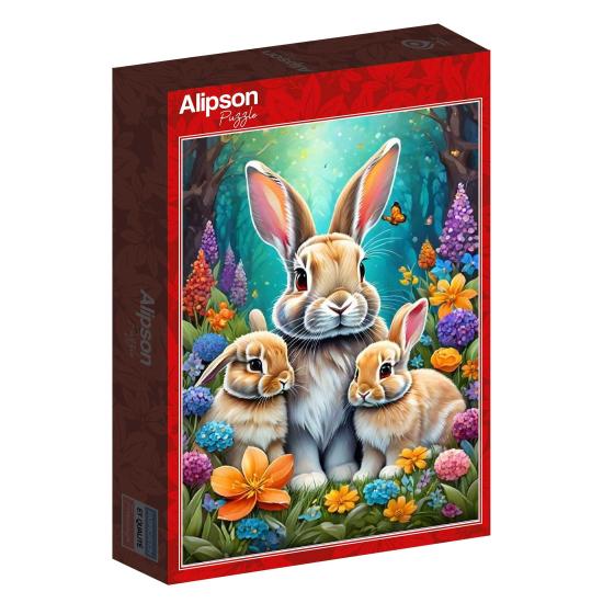 Puzzle Alipson Coelhinhos da primavera de 1000 Peças