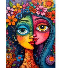 Puzzle Alipson Duo Colorido de 1500 Peças