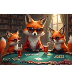 Puzzle Alipson Jogo das Raposas de 500 Peças