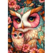 Puzzle Alipson Coruja Sempre Te Amará 1000 Pçs