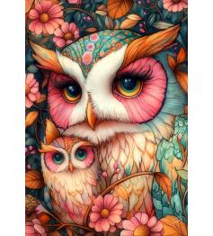 Puzzle Alipson Coruja Sempre Te Amará 1000 Pçs