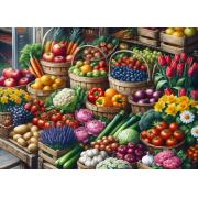 Puzzle Alipson A Banca Do Jardineiro de 500 Peças