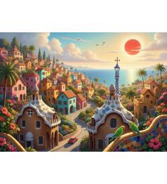 Puzzle Alipson O Sonho De Barcelona de 500 Peças