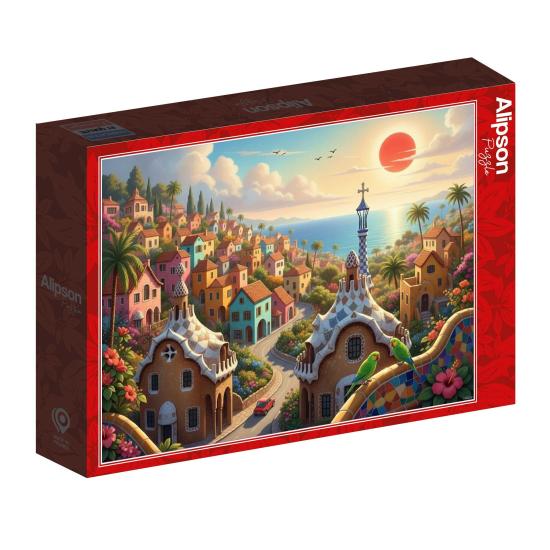 Puzzle Alipson O Sonho De Barcelona de 500 Peças