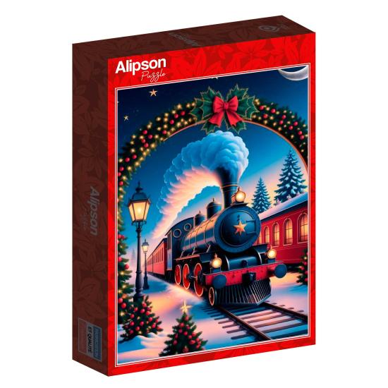 Puzzle Alipson O Trem Mágico De Natal de 1000 Peças