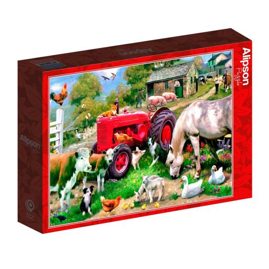 Puzzle Alipson Na Quinta de 1000 Peças