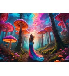 Puzzle Alipson Fantasia da Floresta de 500 Peças