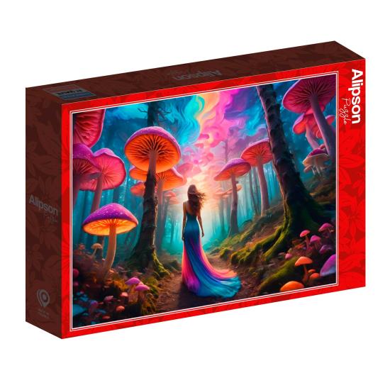 Puzzle Alipson Fantasia da Floresta de 500 Peças