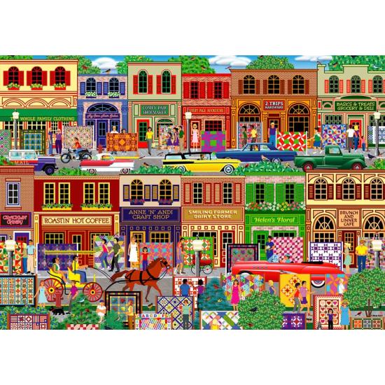 Puzzle Alipson Festa de Colcha de 1000 Peças Puzzle Alipson Festa de Colcha de 1000 Peças