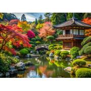 Puzzle Alipson Lindo Jardim Japonês 500 Peças