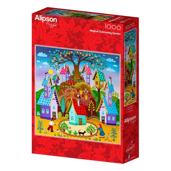 Puzzle Alipson Jardim Comunitário Mágico de 1000 Peças Puzzle Alipson Jardim Comunitário Mágico de 1000 Peças
