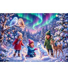 Puzzle Alipson A Magia Do Inverno de 500 Peças
