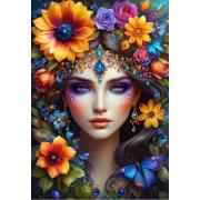 Puzzle Alipson A Mulher Flor de 1000 Peças