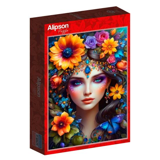 Puzzle Alipson A Mulher Flor de 1000 Peças