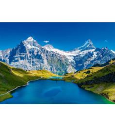 Puzzle Alipson Lago de Bachalp, Alpes de 1000 Peças