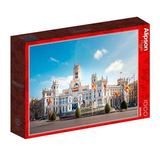 Puzzle Alipson Madrid de 1000 Peças